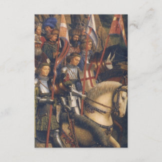 Invitación Caballeros de Cristo (Altarpe de Gante), Jan van E
