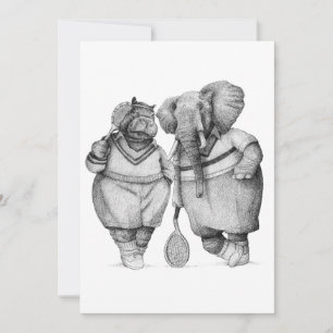 Invitación Caballeros de la Corte (B&W)