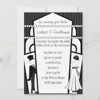 Invitación Caballeros y damas