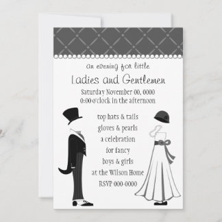 Invitación Caballeros y damas