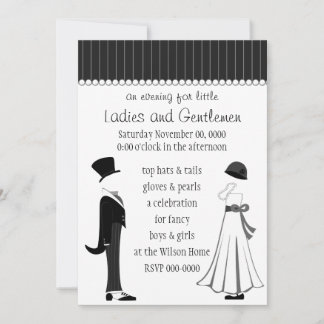 Invitación Caballeros y damas