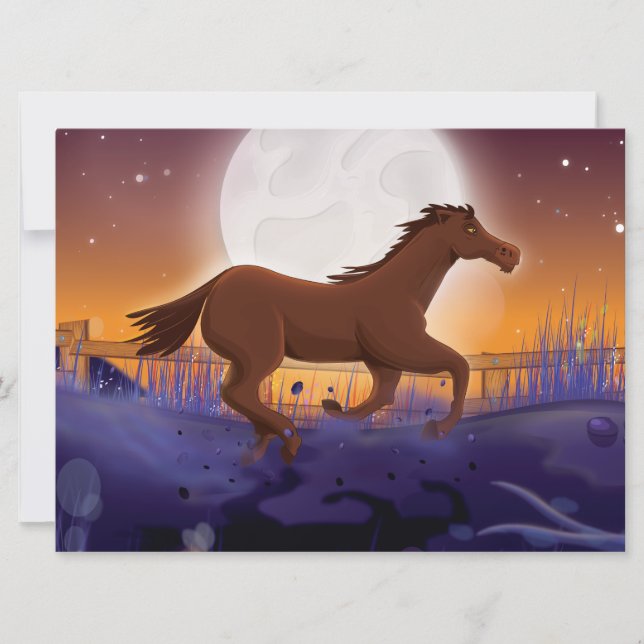 Invitación Caballo (Anverso)