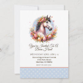 Invitación Caballo de Pascua
