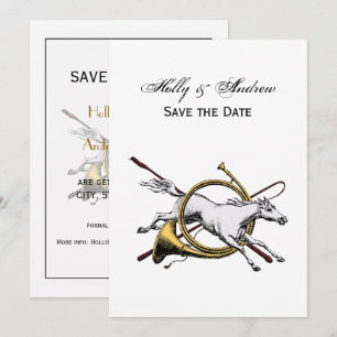 Invitación Caballo Ecuestre Preppy Saltando a Través del Colo