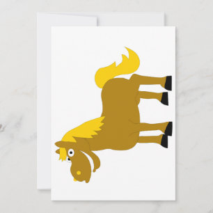 Invitación Caballo Personalizado