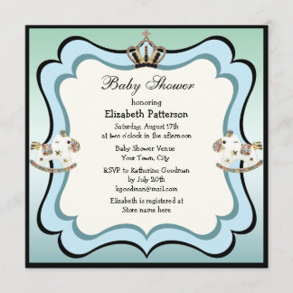 Invitación Caballos de la Corona y los Caballos de Rocas Azul