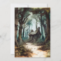 Cabaña boscosa encantada