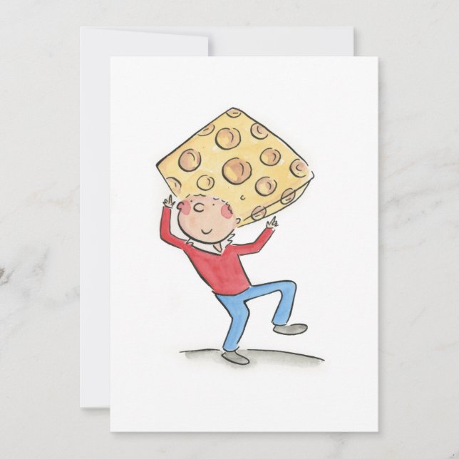 Invitación Cabeza de queso (Anverso)