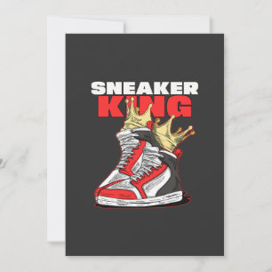 Invitación Cabeza de Sneaker King Sneaker