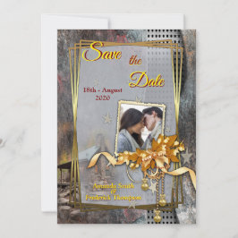 Invitación Cabina de piedra de familia rusa