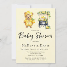 Cabina De Teddy Y Lemonade Baby Shower