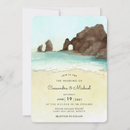 Invitación Cabo San Lucas | El arco | Boda de destino