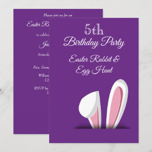 Invitación Cacería de Pascua 5 Aniversario