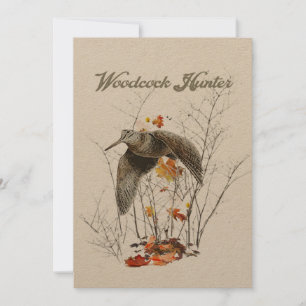 Invitación Cacería de Woodcock, Cazador