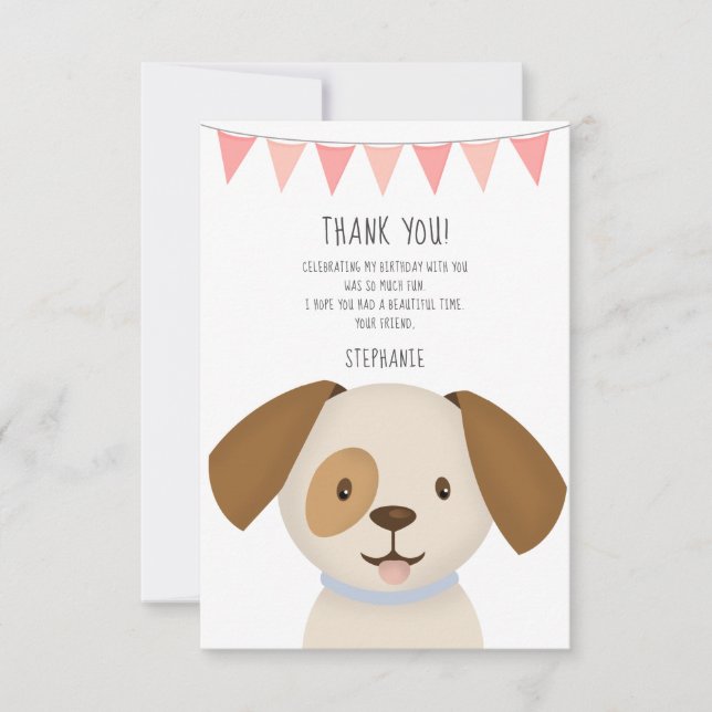 Invitación Cachorro (Anverso)