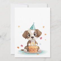 cachorro de cumpleaños