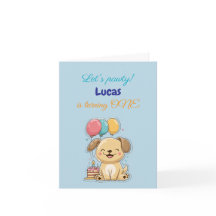 Cachorro Feliz, Niño, Vamos a Pawty, 1er Cumpleaño