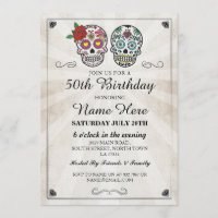 Cachorros azucareros de cumpleaños invitan a Hallo