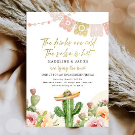 Invitación Cactus Beber Salsa Fría Knot Hot Knot Fiesta