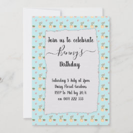 Invitación Cactus Crazy Birthday