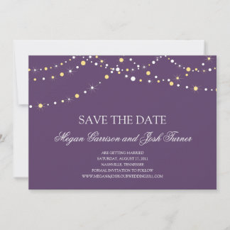Invitación Cadena de Luces Save the Date