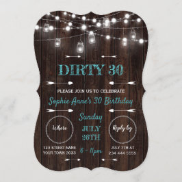 Invitación Cadena rusa enciende fiesta de cumpleaños de Barn