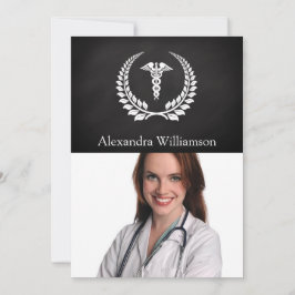 Invitación Caduceus Laurel