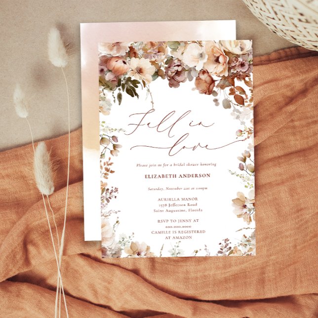 Invitación Cae el Boho Garden al amor Ducha de novias (Subido por el creador)