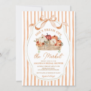 Invitación Cae la franja, está fuera de la ducha de novia del