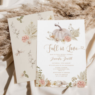 Invitación Caer en el amor en la ducha de novia