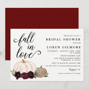 Invitación Caer Enamorada Ducha Bridal De Boho Bompkin En Bor