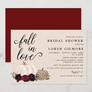 Invitación Caer Enamorada Ducha Bridal De Boho Bompkin En Bor