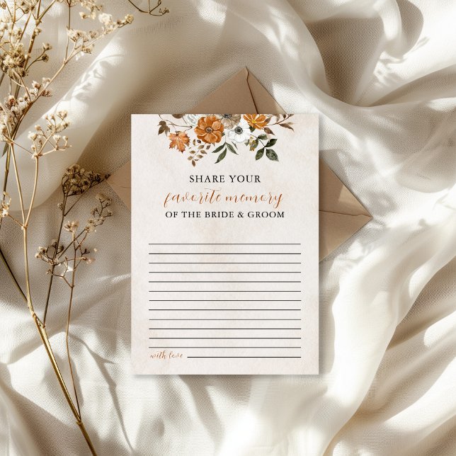 Invitación Caer enamorada | Ducha de novia de juego de memori (Subido por el creador)