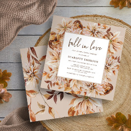 Invitación Caer Enamorada Ducha De Novias