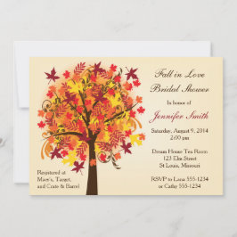 Invitación Caer Enamorada Ducha De Novias