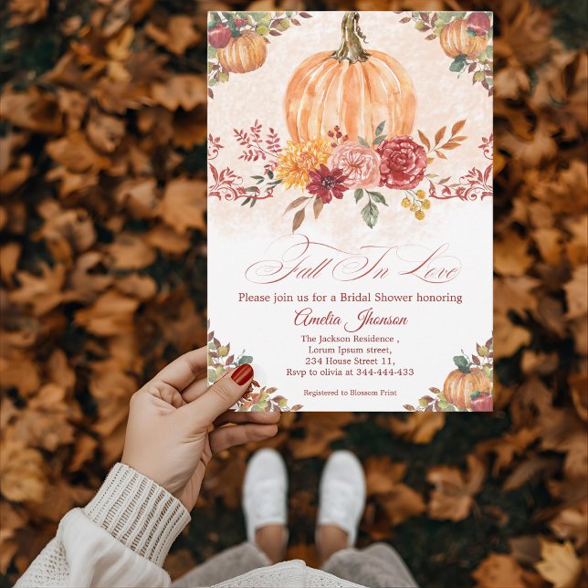 Invitación caerse en el amor ducha de novia ducha de novia (Subido por el creador)