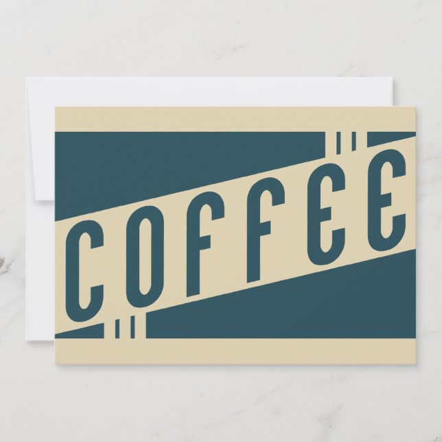 Invitación café retro (Anverso)