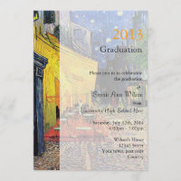 Cafetería callejera de arte fino en fiesta de grad