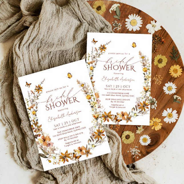 Invitación Caída Boho Bridal Shower (Subido por el creador)