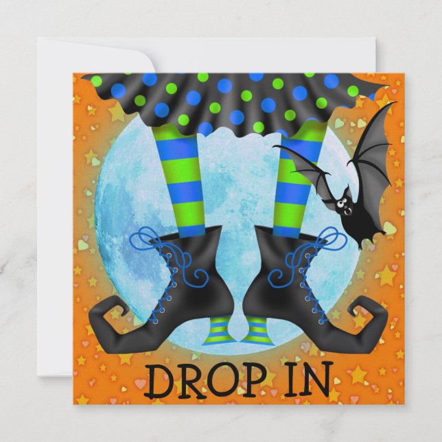 Invitación Caída de Halloween - SRF (Anverso)