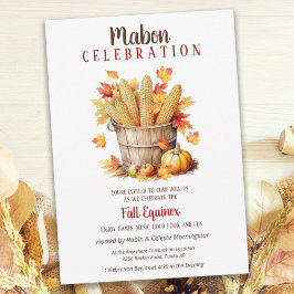Invitación Caída de Mabon Equinox
