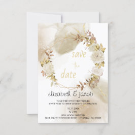 Invitación Caída en amor floral