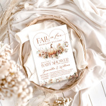 Caída en el amor Pumpkin Wildflower corazón Baby S