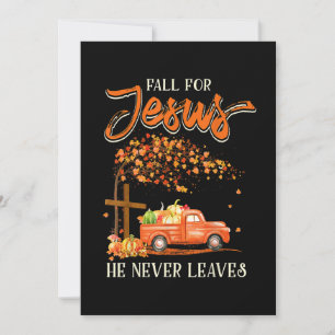 Invitación Caigan por Jesús Él Nunca Abandona Feliz Halloween