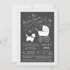 Invitación Cairn Terrier Baby Shower