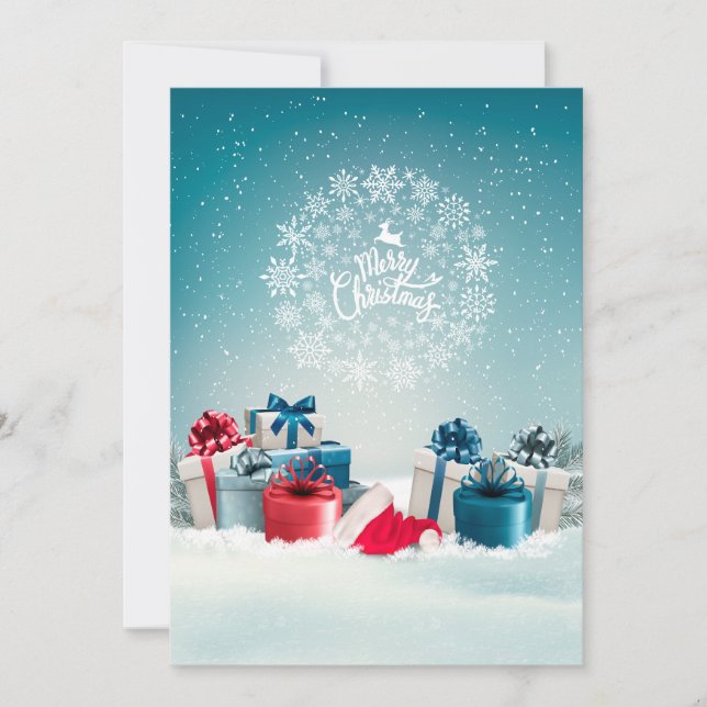 Invitación Caja de navidades (Anverso)