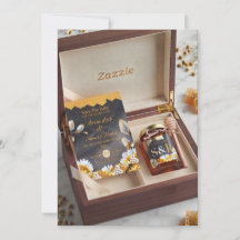 Caja de regalo de madera personalizada para boda y