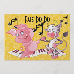 Invitación Cajun - Fais Do - Fiesta