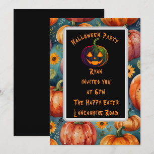 Invitación Calabaza
