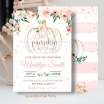 Calabaza Baby Shower Un Poco De Calabaza Está En C